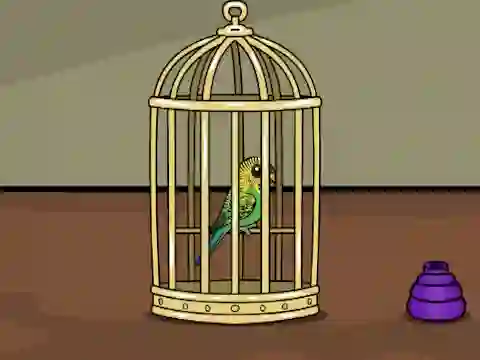 Игра Green Budgie Escape онлайн