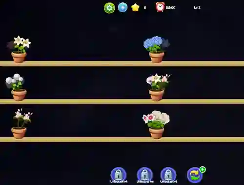 Игра Flower Matching онлайн