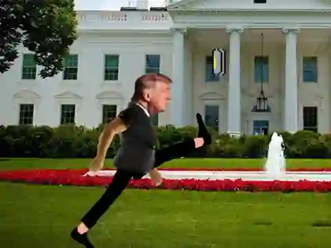 Игра Trump Wobble Walk Challenge онлайн