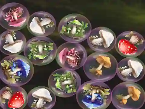 Игра Merge Mushrooms! онлайн