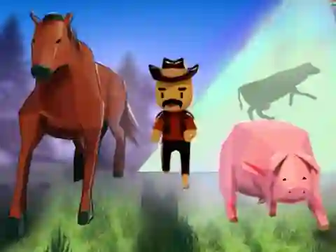 Игра Farmers Versus Aliens онлайн