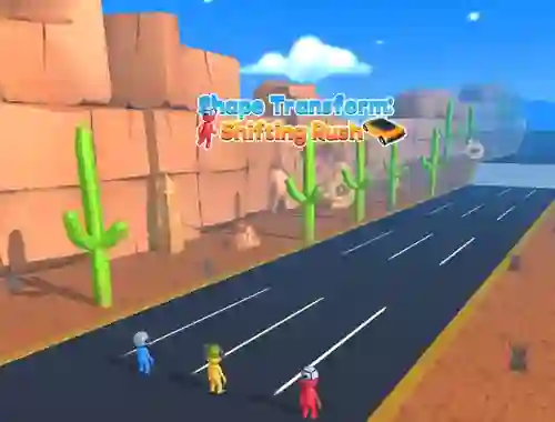 Игра Shape Transform: Shifting Rush онлайн
