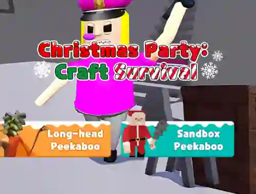 Игра Christmas Party: Craft Survival онлайн