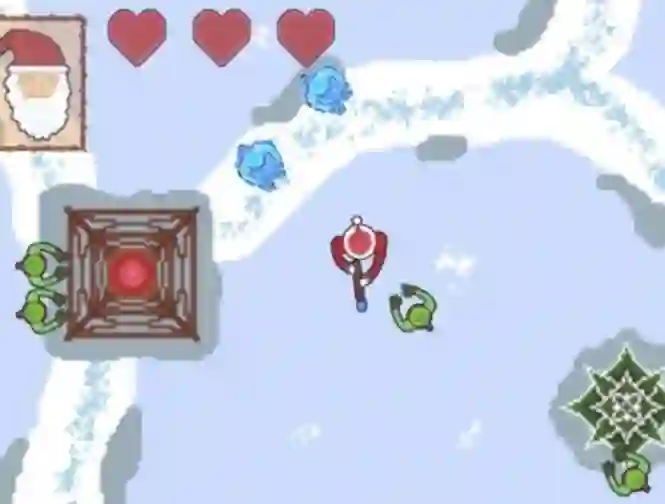 Игра Zombie Apocalypse on Christmas онлайн