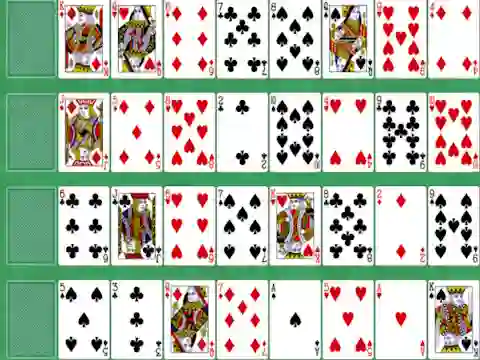 Игра Cards: Solitaire Carpet онлайн