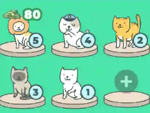 Игра Meow Merge онлайн