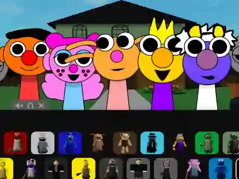 Игра Sprunki Puppet онлайн