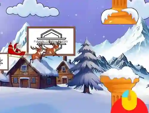 Игра Futuristic Christmas Journey онлайн