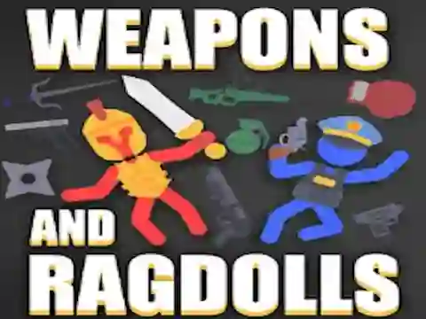 Игра Weapons and Ragdolls онлайн