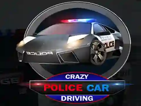 Игра Crazy Police Car Driving онлайн