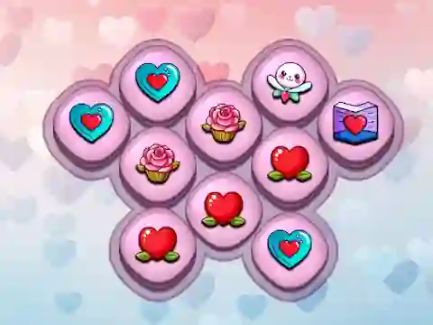 Игра Love Tile Trio онлайн