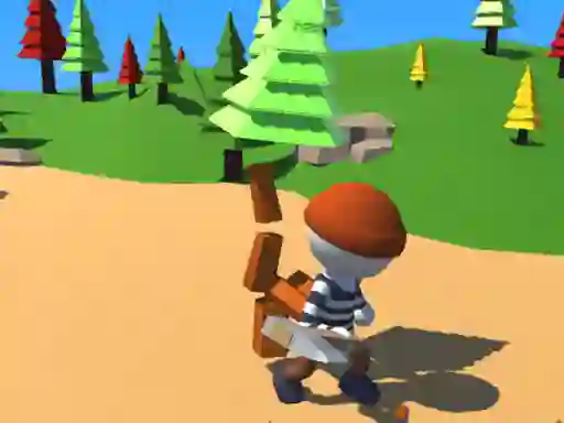 Игра Wood Stair онлайн