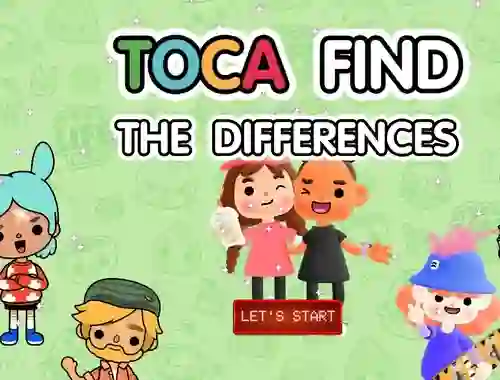 Игра Toca Find The Differences онлайн