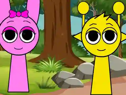 Игра Hidden Sprunki онлайн