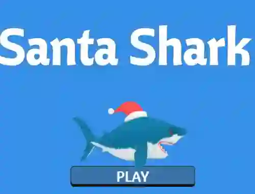 Игра Santa Shark онлайн