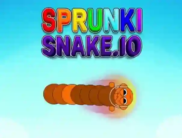 Игра Sprunki Snake.io онлайн