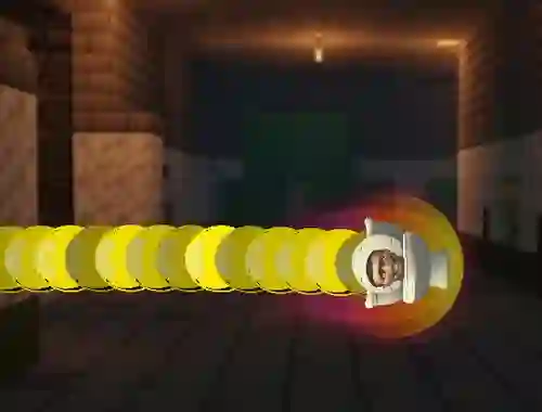 Игра Skibidi Toilet Snake.io in Minecraft онлайн