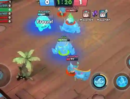 Игра Mobile Legends Slime 3v3 онлайн