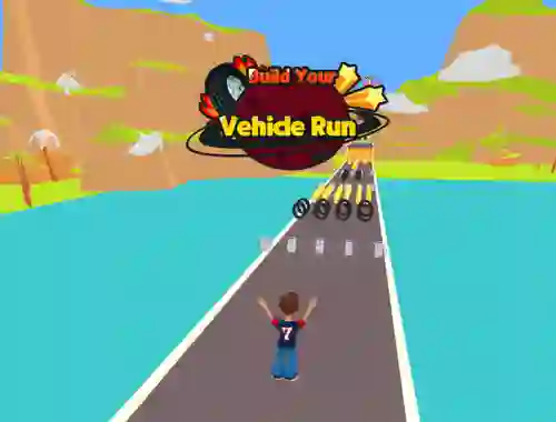 Игра Build Your Vehicle Run онлайн
