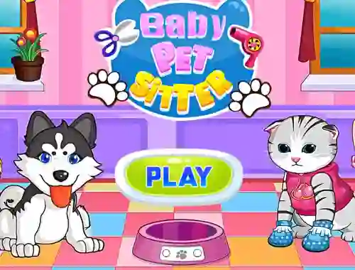 Игра Baby Pet Sitter онлайн