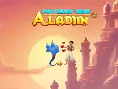Игра Pull The Key Rescue Aladin онлайн