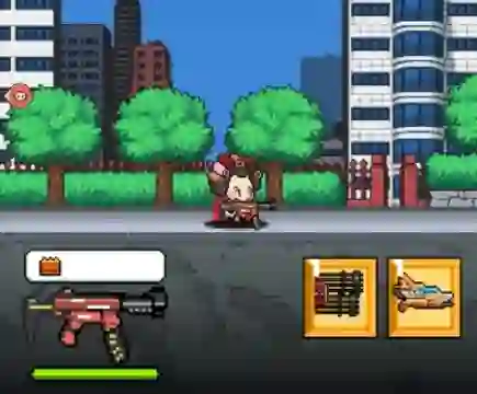 Игра Mecha Shoot Pixel Rpg онлайн