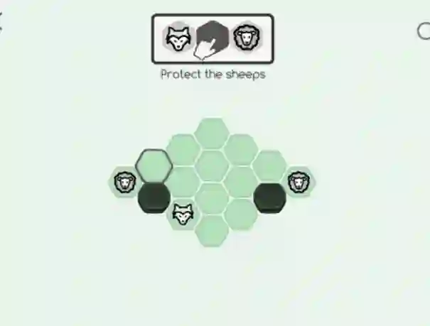 Игра Sheep Vs Wolf онлайн