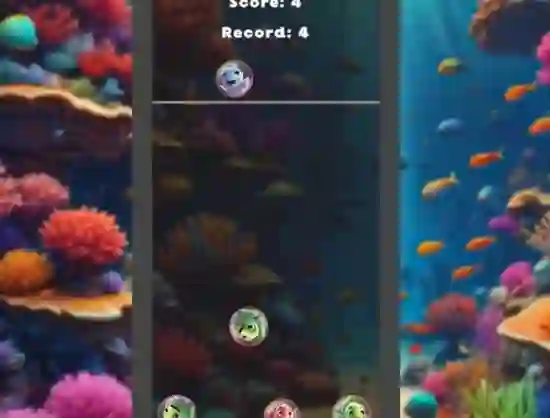 Игра Merge Fish In 2048! онлайн