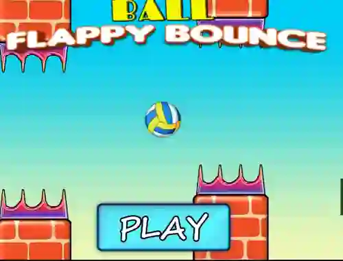 Игра Ball Flappy Bounce онлайн