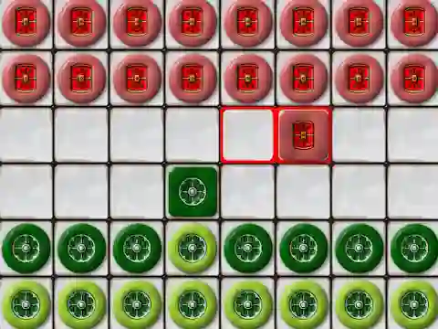 Игра Ludus: Roman checkers онлайн
