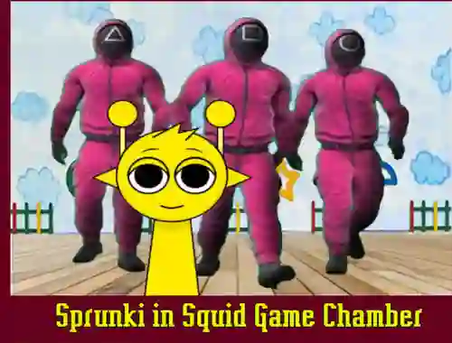 Игра Sprunki In Squid Game Chamber онлайн