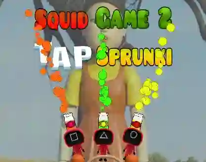 Игра Squid Game 2 Tap Sprunki онлайн