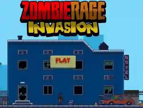 Игра Zombie Rage Invasion онлайн