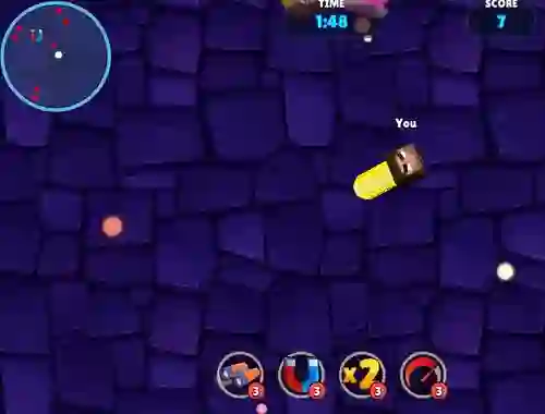 Игра Minecraft Squid Game Worm.io онлайн