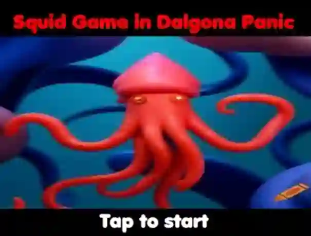 Игра Squid Game In Dalgona Panic онлайн