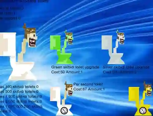 Игра Another Skibidi Toilet Clicker онлайн