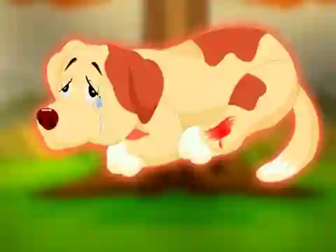 Игра Help to the Injured Pet Dog онлайн