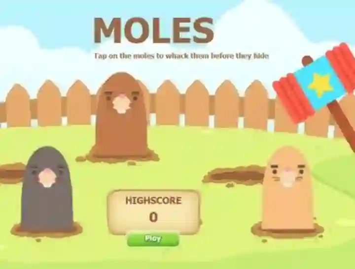 Игра Moles онлайн