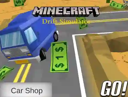 Игра Minecraft Drift Simulator онлайн