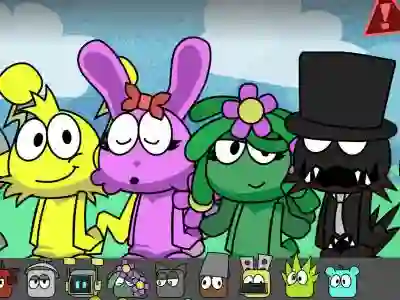 Игра Sprunksters онлайн
