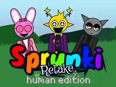 Игра Sprunki Retake: Human Edition онлайн