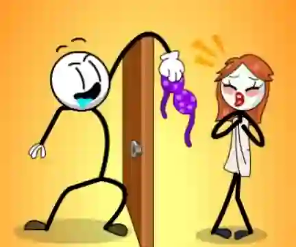 Игра Troll Thief Stickman онлайн