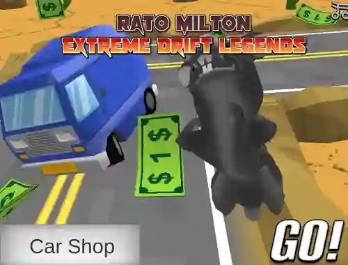 Игра Rato Milton Extreme Drift Legends онлайн