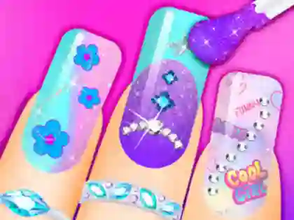 Игра Coloring Book: Nail Art онлайн