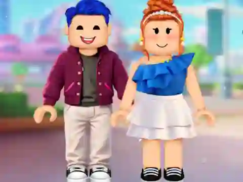 Игра Roblox Couple Dressup онлайн
