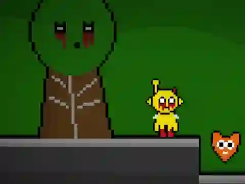Игра Sprunki Horror Version Dark онлайн