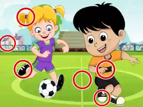 Игра Soccer Differences онлайн