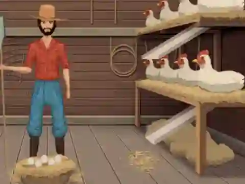 Игра Egg catcher онлайн