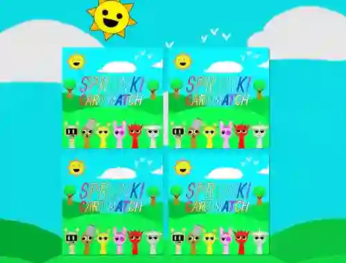 Игра Sprunki Memory Card Match онлайн