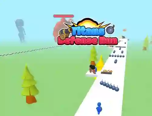 Игра Titans Defense Run онлайн